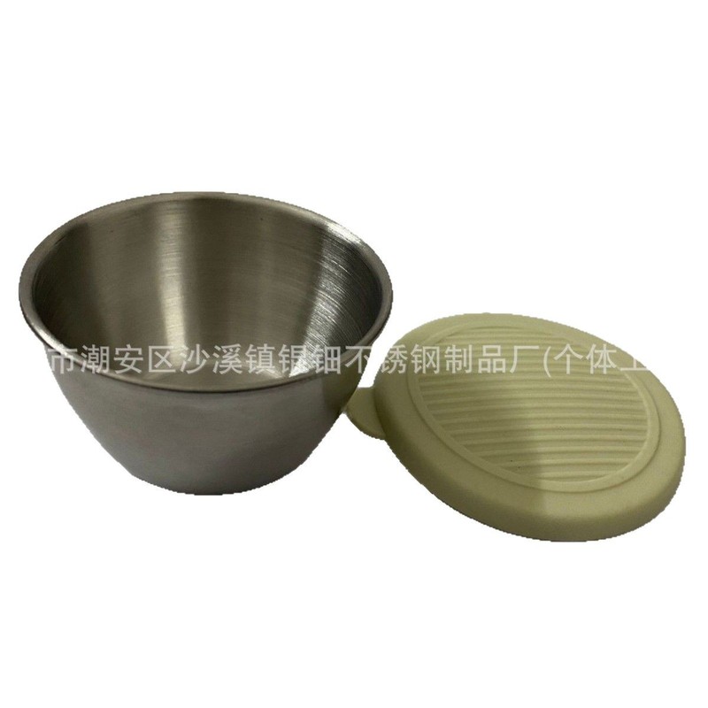 輸出ステンレスディップ唐辛子調味箱皿304蓋付きケチャップサラダソースカップ屋外家庭用|undefined