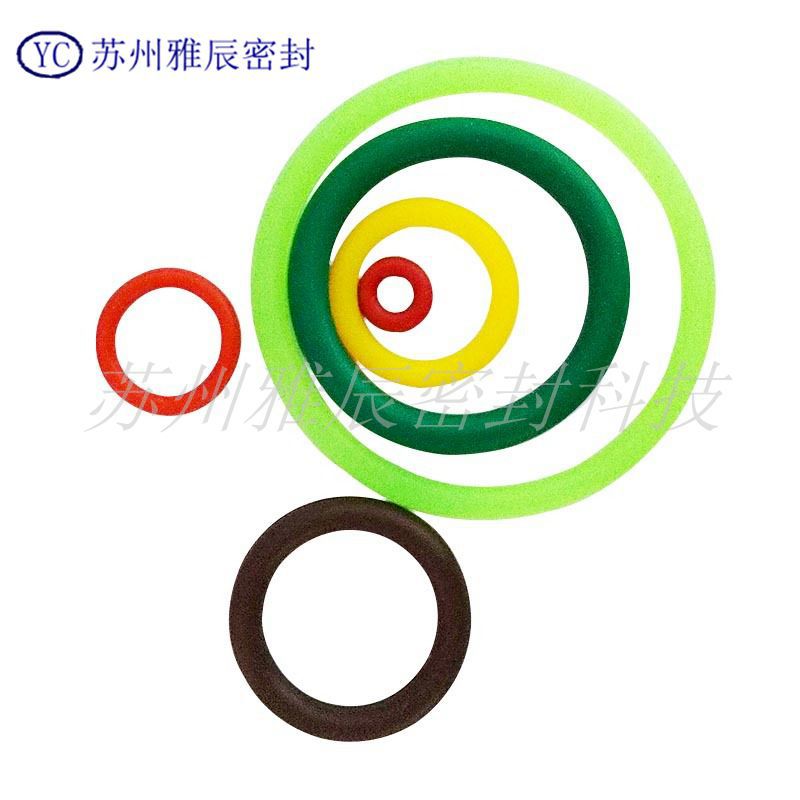 电动牙刷硅胶圈 指尖陀螺彩色硅胶圈渔具绿色夜光橡胶垫片O型圈