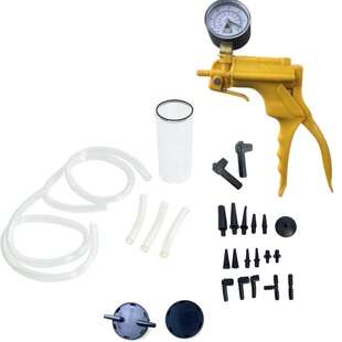 Manual Vacuum Oil Filling Pump Test Set Pistol Type Pressure Detection Vacuum Meter Brake Fluid Discharge Detection