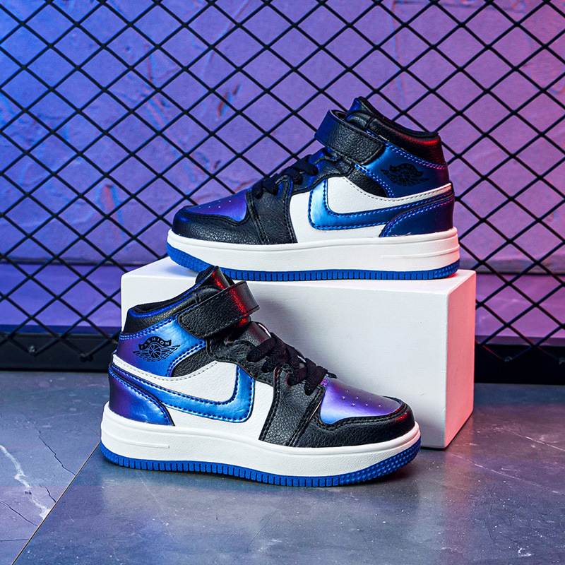 Basketball High Top Sneaker Für Kinder Wasserdichte Freizeitschuhe_voghion.com