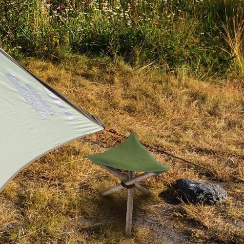 Outdoor camping triangle stool cloth portable triangle stool cloth handmade small horse tie fishing stool foldable small stool wholesale