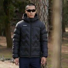 MAMMUT猛犸2025 户外运动连帽款轻薄羽绒服帽子可拆卸男女同款