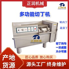 商用萝卜土豆切块机 全自动山楂糕切块机 多功能果蔬香菇切丁机