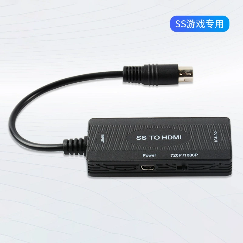Конвертер Sega SS Saturn HDMI Сатурн 16:9/4:3 S-Video вход 1080P адаптер