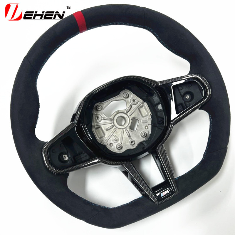 Carbon Fiber Steering Wheel for BMW 24 CS M2 M3 M4 M5 X3M X4M X5M X6M