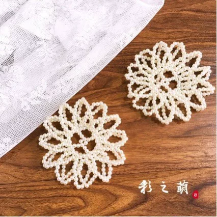 European and American style pearl headband with unique bunny ears, princess-style headwear for foreign trade, wholesale from manufacturer