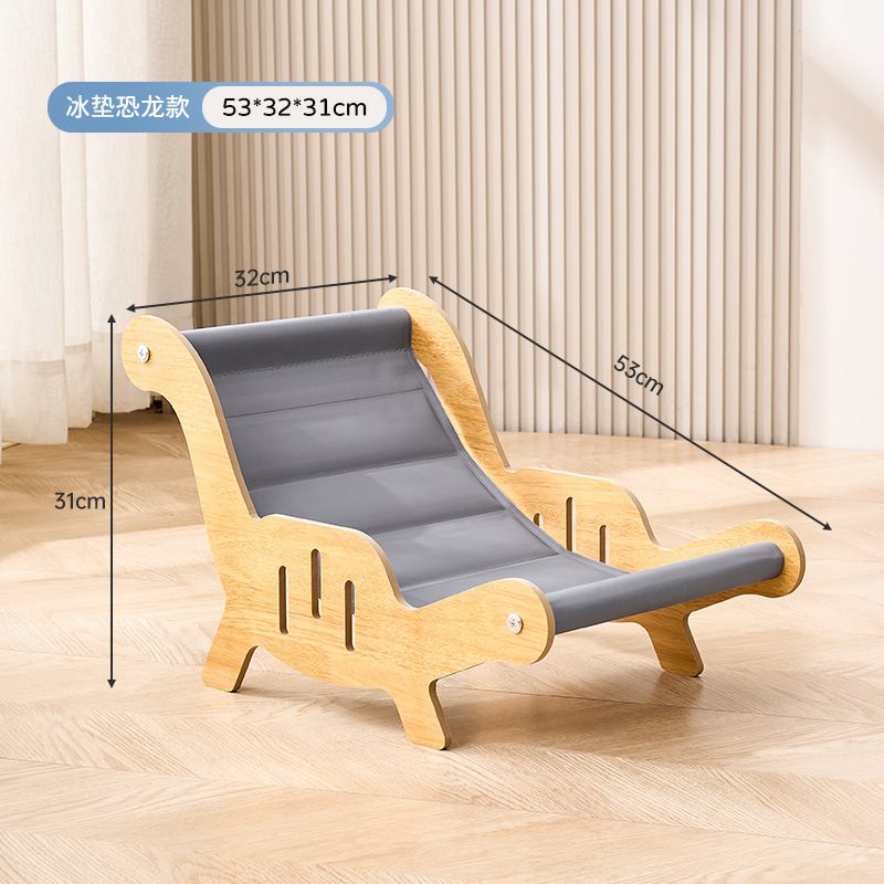 아이스 패드 고양이 라운지 의자 대형