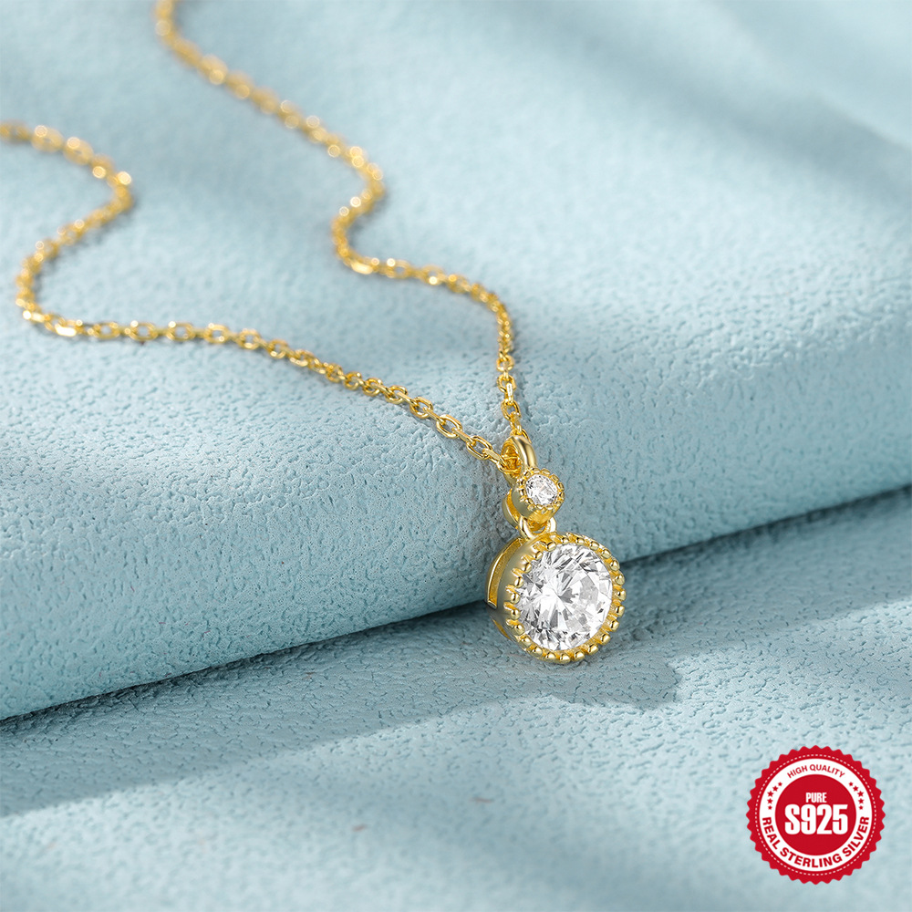 1g Weight 18K Gold Plated Plating Material 925 Sterling Silver Pendant Material Pendant Necklace Classification 925 sterling silver Chain Material cable chain Chain Type 1 Piece Quantity Holiday, Daily Occasion 925 Sterling Silver Material Geometric, Heart Shape Pattern All Seasons Season Women's Gender Simple Style, Classic Style Style 925 Sterling Silver Cable Chain Geometric Heart Shape Pendant Necklace 12