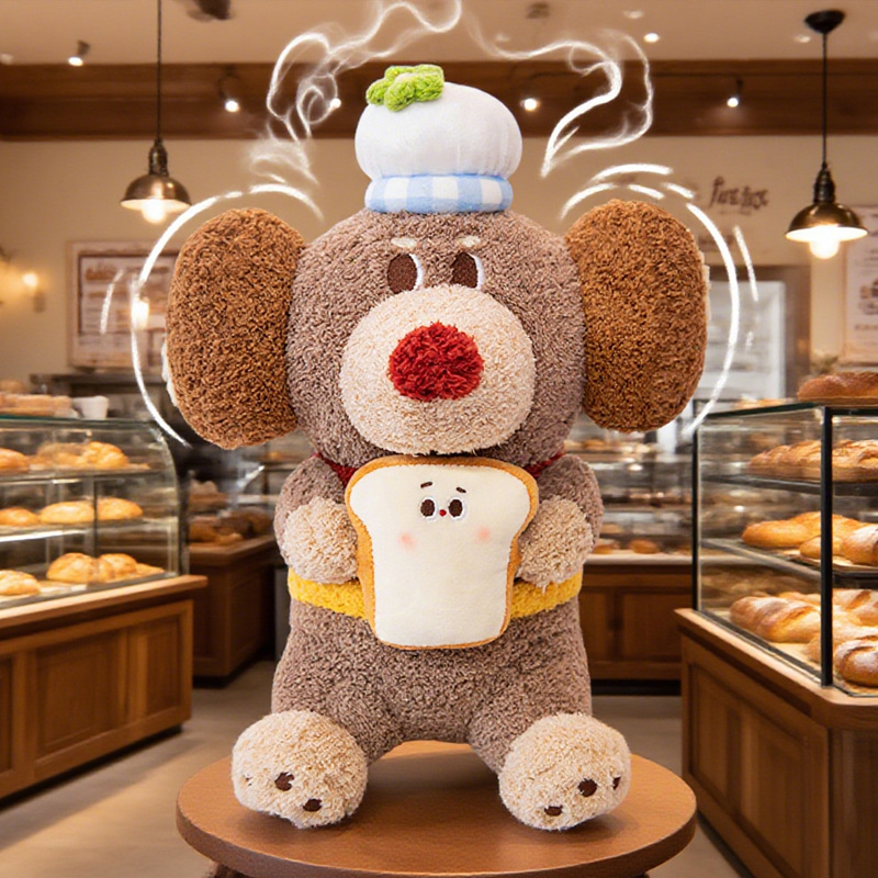 Muñecas extrañas muñecas adorables tostadas salchicha perro juguetes de peluche feos abstracción descompresión regalo de cumpleaños para chicas hombres