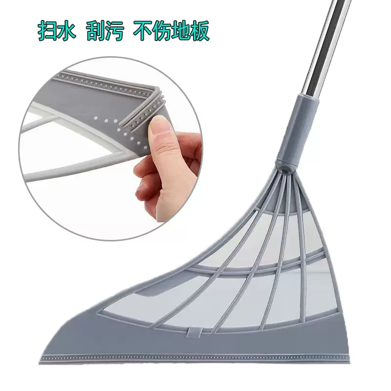 魔术扫把浴室地板玻璃清洁刮水器刮水扫地一体干湿两用除毛器擦窗