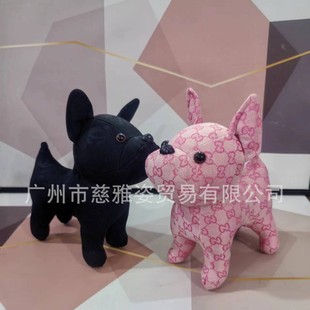 Wholesale French Dou Puppy Doll Children Doll Car Living Room Ornaments Doll Plush Fabric Toy Holiday Gift