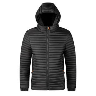 Cross-border wholesale cross-border foreign trade Amazon new thin plaid cotton-padded men's winter padded down a generation of hair