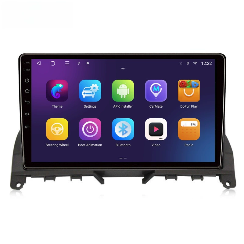 Подходит для Mercedes-Benz C200 C200 C180 C260 Android большой экран навигация Bluetooth беспроводной CarPlay