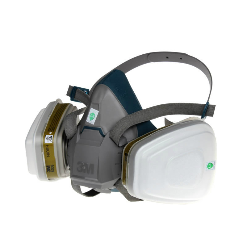 3M6502硅胶防毒面具七件套防油漆农药异味防粉尘防毒半面罩