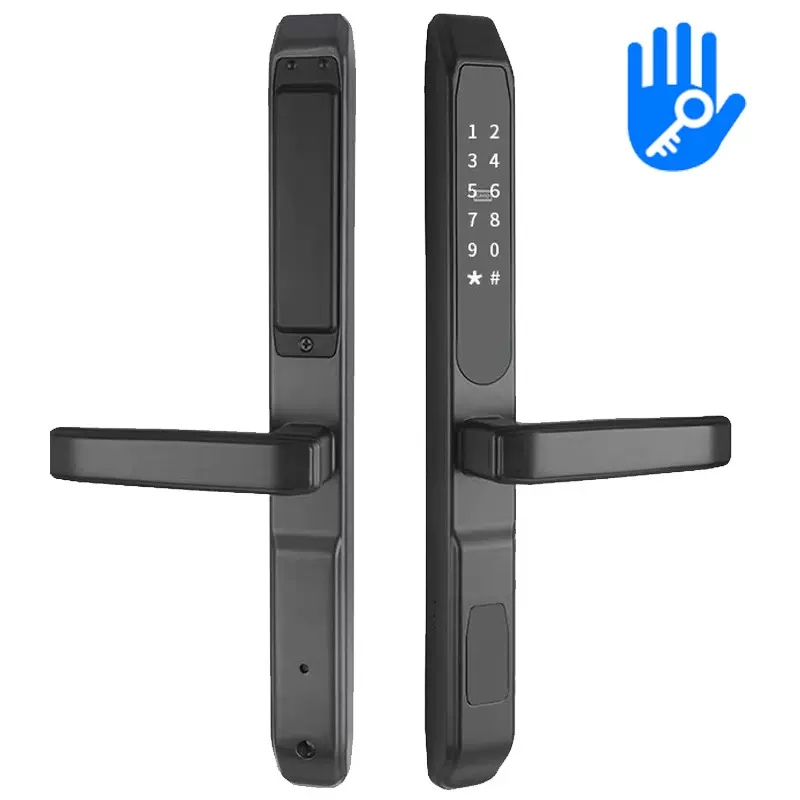 通通锁断桥铝门刷卡锁铝合金门宾馆民宿智能电子锁推拉门锁TTLOCK