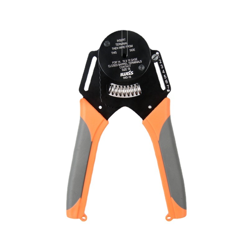 IWD-16 aplicable a Dechi conector prensar alicates terminal de automóvil macho y hembra clavija DT16 # serie alicates de prensado