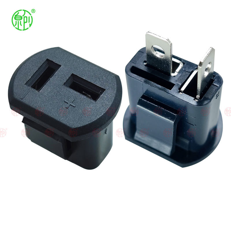 L型直流插座 12V DC直流插座 RAL9005直流工业插座 T型直流插座