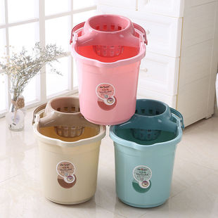 Old-Fashioned Squeeze Plastic Twisting, Drying, Shabu-Shabu, Household Hand-Pressed Mop, Korean Household Daily Necessities, Housework Cleaning, Hanfangsu