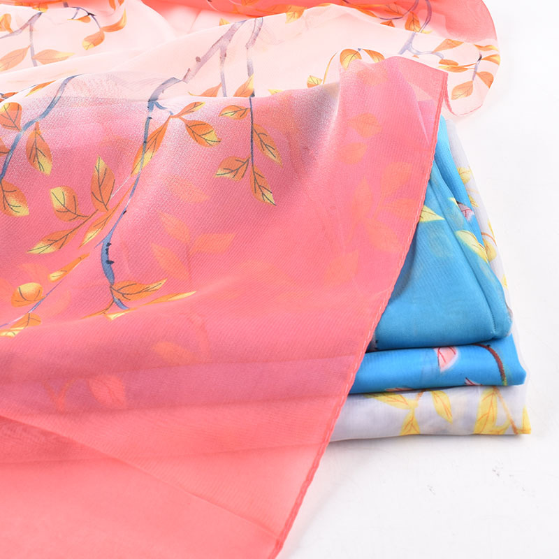 Elegant shiffon breathable scarf
