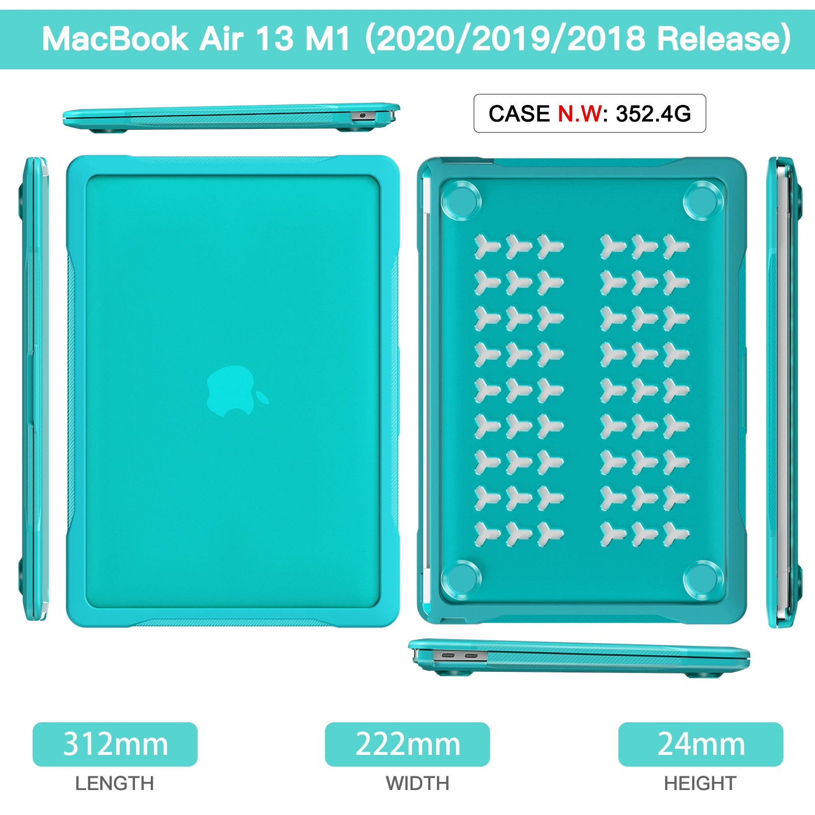 Apple, совместимый ноутбук, матовый защитный чехол, pro16, 16 дюймов, macbook pro, pro13, защитa от падений