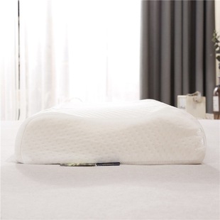 Hilton hotel memory pillow wolf tooth health pillow knitted cotton cervical support memory pillow latex pillow home student