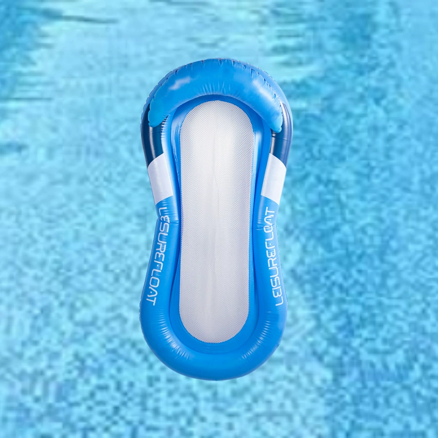 ПВХ надувная овальная сетка плавающий ряд Зажимная сетка кресло выдувная сетка плавающая кровать водяное кресло анти Тонущая водяная кровать