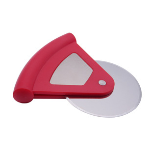 Baking Tools Creative Stainless Steel Pizza Knife Pizza Roller Knife Plastic Pie Knife Single Wheel Cutting Knife