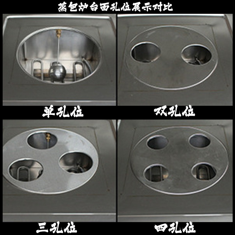 1-4孔蒸包炉
