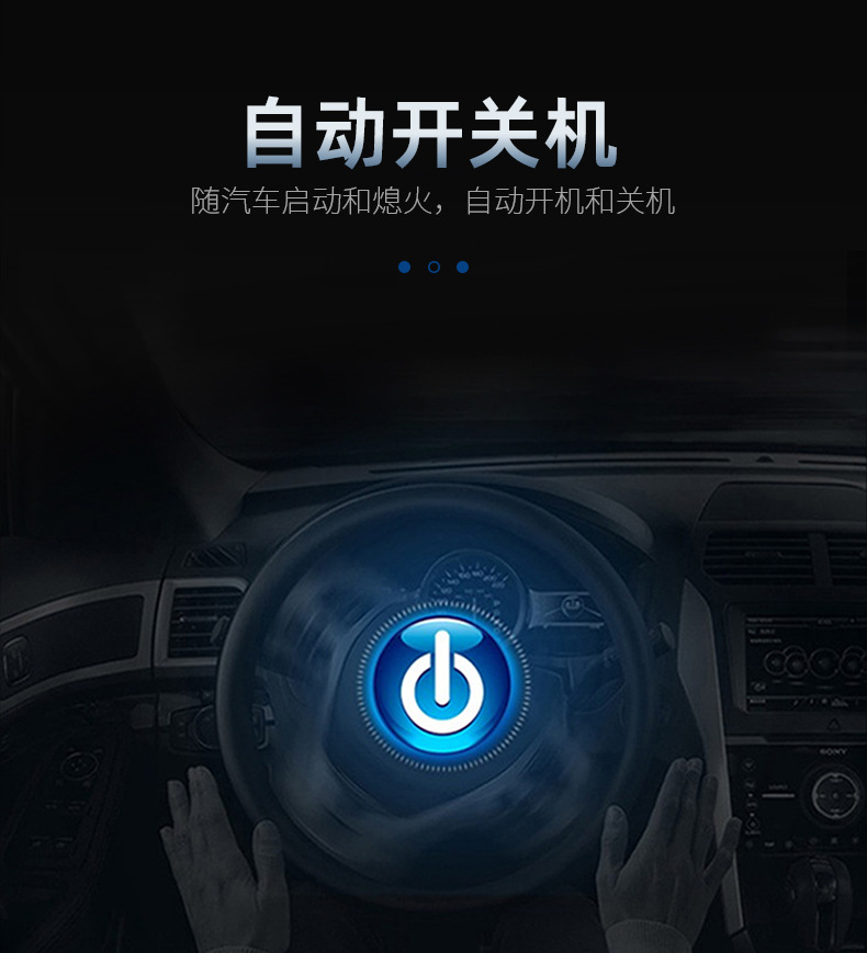Car Hud Head-Up Display Car Gps Universal Multi-Function Speedometer Compass High-Definition Smart Display