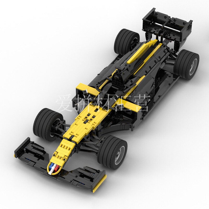 MOC-47121 F1 Racing 2020 Season RS20 Domestic Building Blocks Compatible with Lego Technology