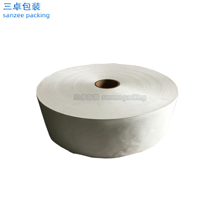 食品级热封茶叶滤纸膜 茶包袋滤纸卷膜 包装机用棉纸封口型过滤纸