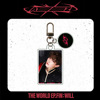 ATeez "The World EP.Fin: Will" acrylic double -sided keychain pendant jewelry