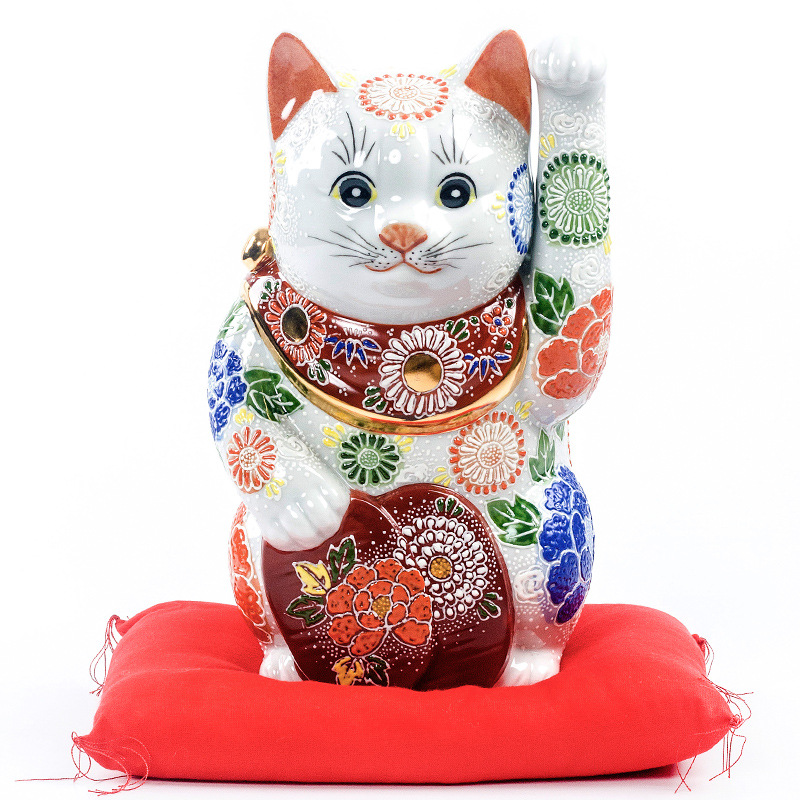 작은 판(바이성) 행운의 고양이, 높이 26.5cm