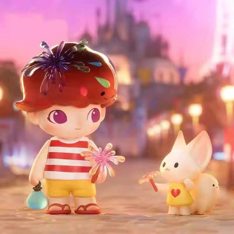 Mini collectible figure (Popmart) Japanese‑style kawaii, blind‑box & mixed sets, lightweight 0.003 kg