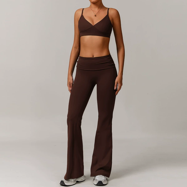 8998 bra + 8998 bell-bottom pants Jiaochaka