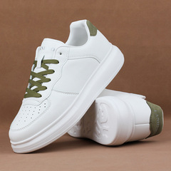 男女同款厚底小白鞋男士潮鞋情侶款松糕鞋百搭休閒運動鞋男滑板鞋
