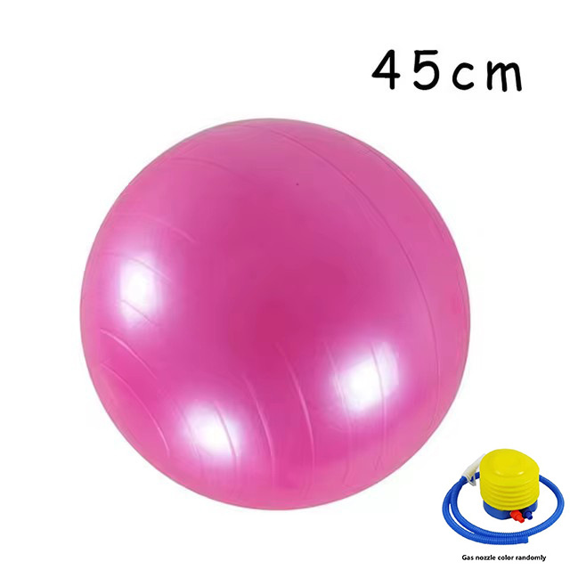 PVC Yoga Ball 45cm estudio de yoga a prueba de explosiones engrosamiento fitness ball ejercicio equilibrio bola de yoga