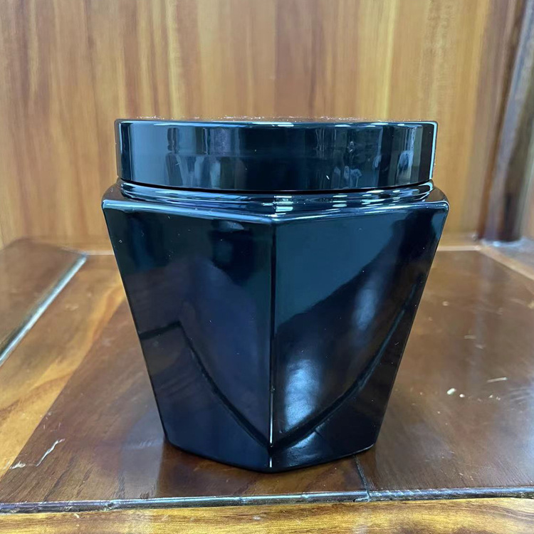 500ml广口瓶塑料食品罐坚果花茶干果密封储物罐化妆品面膜发膜罐