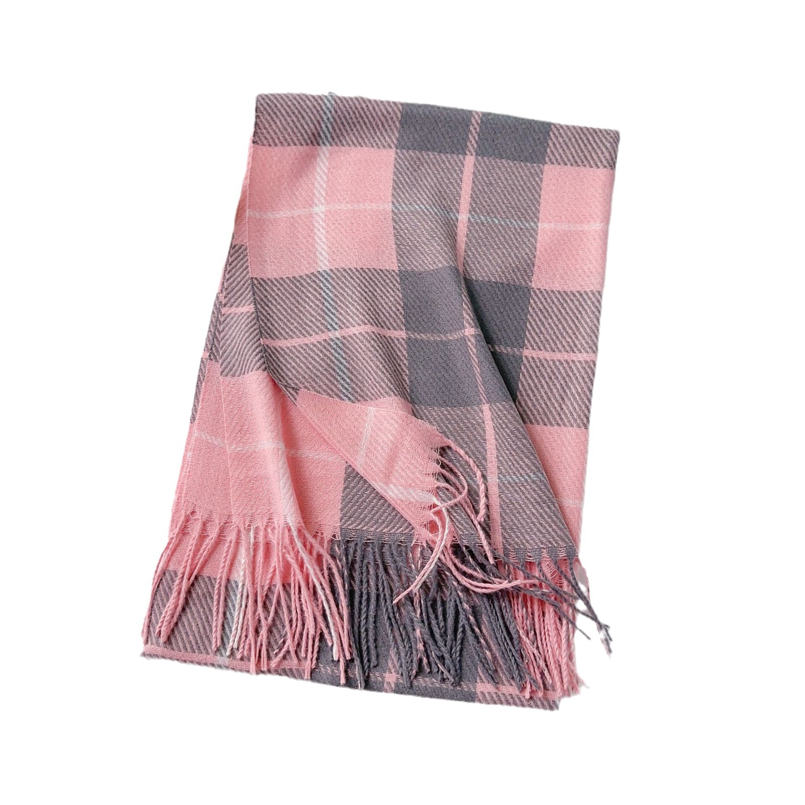 Inglés retro otoño invierno estudiantes pareja bufandas bufandas de diseño elegante temperamento bufandas imitación de cachemira bufandas image 6