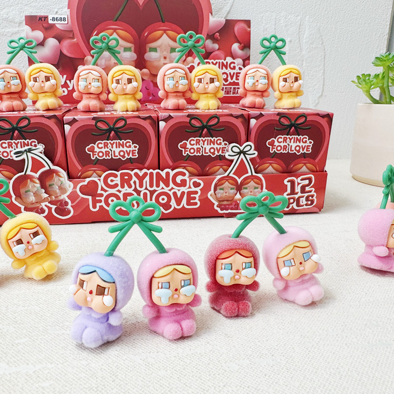 バブルマート CRYBABY 新製品 インタオ泣き赤ちゃん 愛の涙シリーズ 樹脂植毛 かわいいペンダント ブラインドボックス|undefined