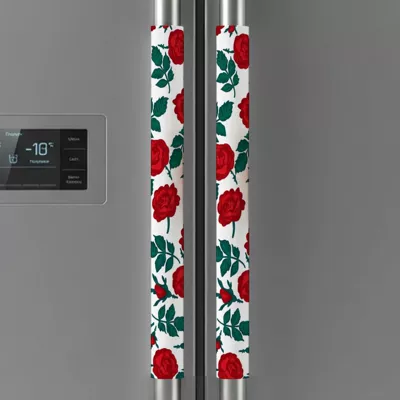 Universal seat cover Floral Refrigerator Handle Cover - 02-1pc138cm368cm