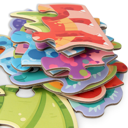Cross-border portable gift box with 60 pieces of large puzzles for children, kindergarten, baby gifts, jigsaw puzzles, early education educational toys