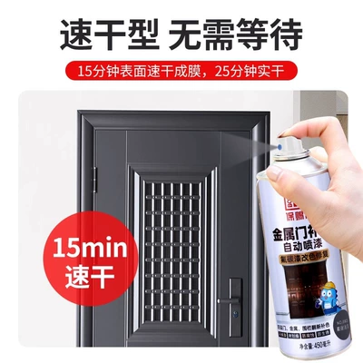 Old Iron Door Paint Renovation Avtomobil boyası
