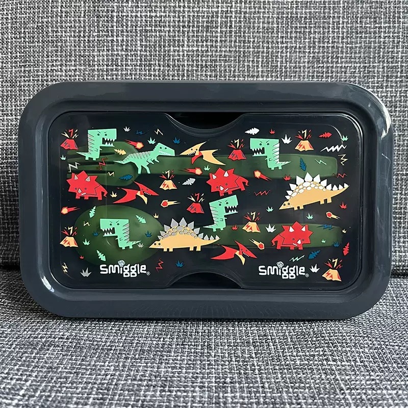 Fiambrera australiana smiggle, plato dividido para niños y estudiantes, lonchera para trabajadores de oficina, lonchera de frutas de dibujos animados