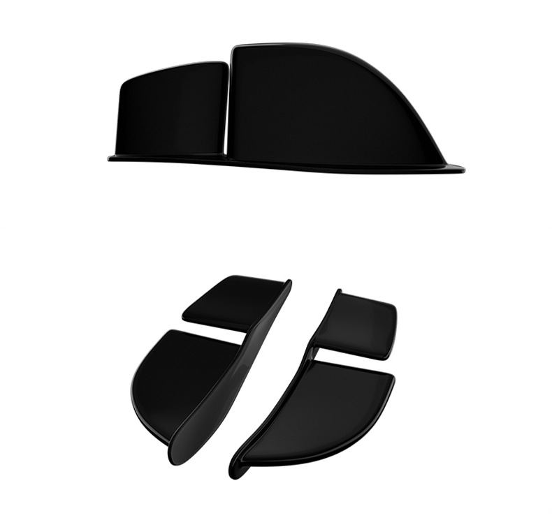 Suitable for Kawasaki Zx-6R Zx-636 Rear Wing 2019-2026 Rear Hump Air Side Wing Rear Gp Wind Wing