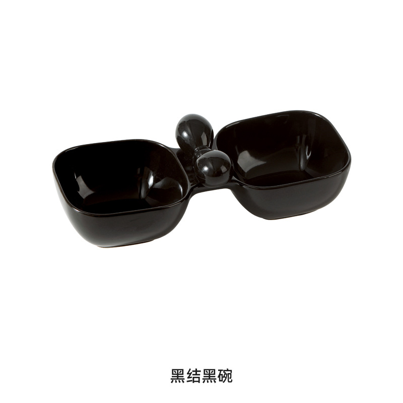 Plato de frutas de cerámica sala de estar mesa de té aperitivos semillas de melón bocadillos tazón de frutas paneles de dulces almacenamiento de entrada