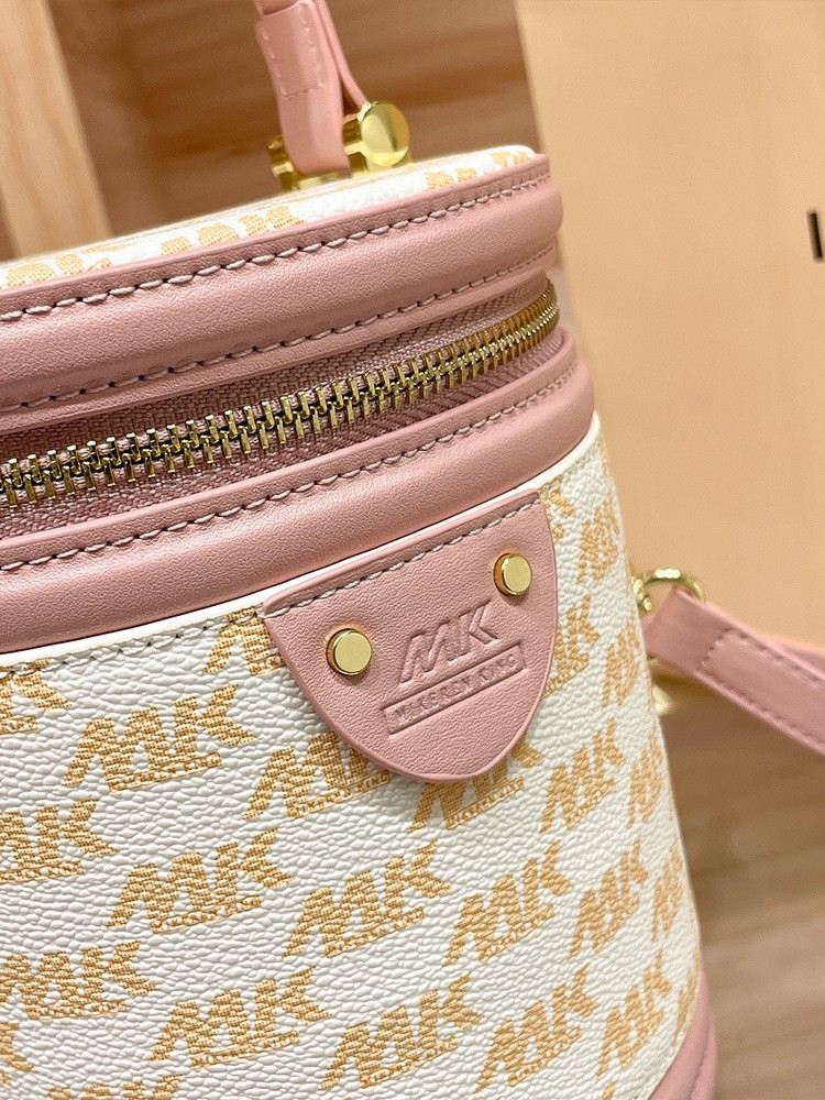 Hong Kong Genuine Leather Bucket for Women's 2023 New Spring/Summer Luxury Small Handheld Cylindrical Cylinder Crossbody_voghion.com