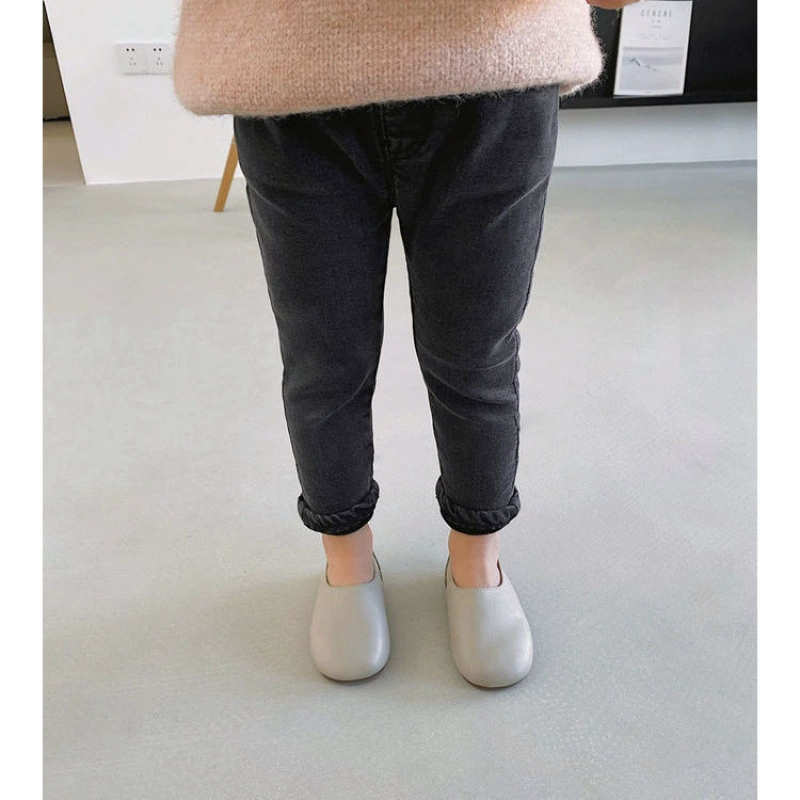 Джинсы унисекс, демисезонные брюки, утеплённая куртка