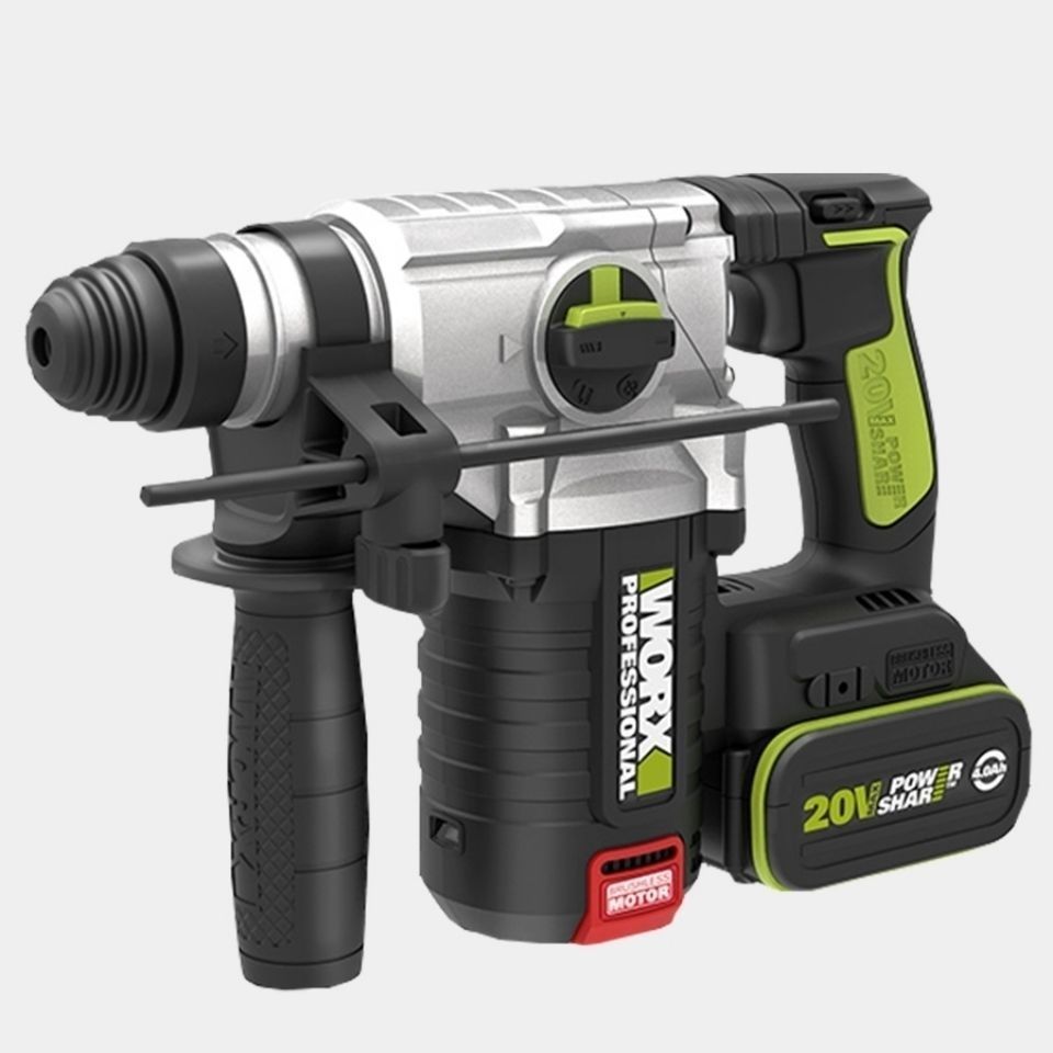 威克士WU388冲击钻电锤大功率充电电镐工业级混凝土无刷电动工具