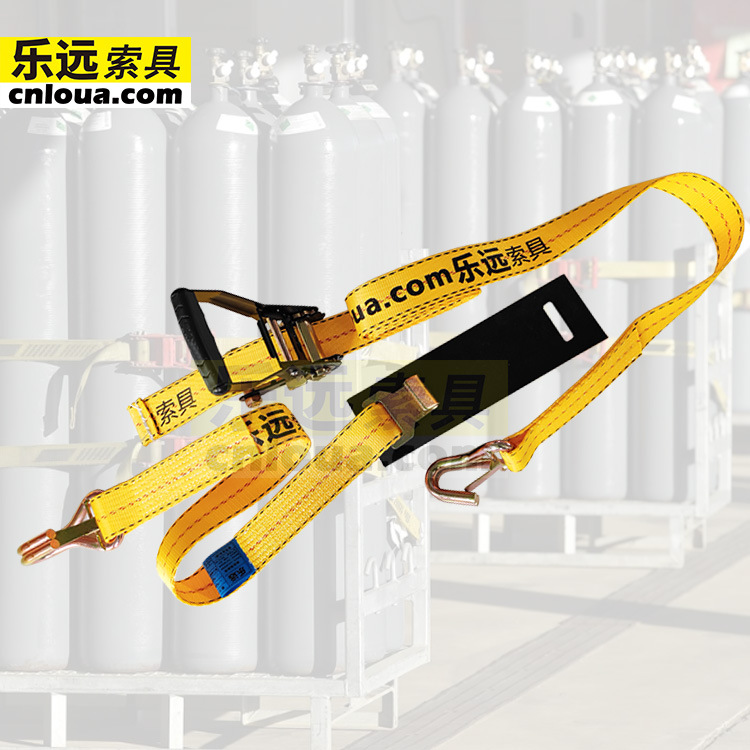 气瓶托盘集装格捆绑带快拆式高压Y瓶绑带 压缩气体存储运输紧固带